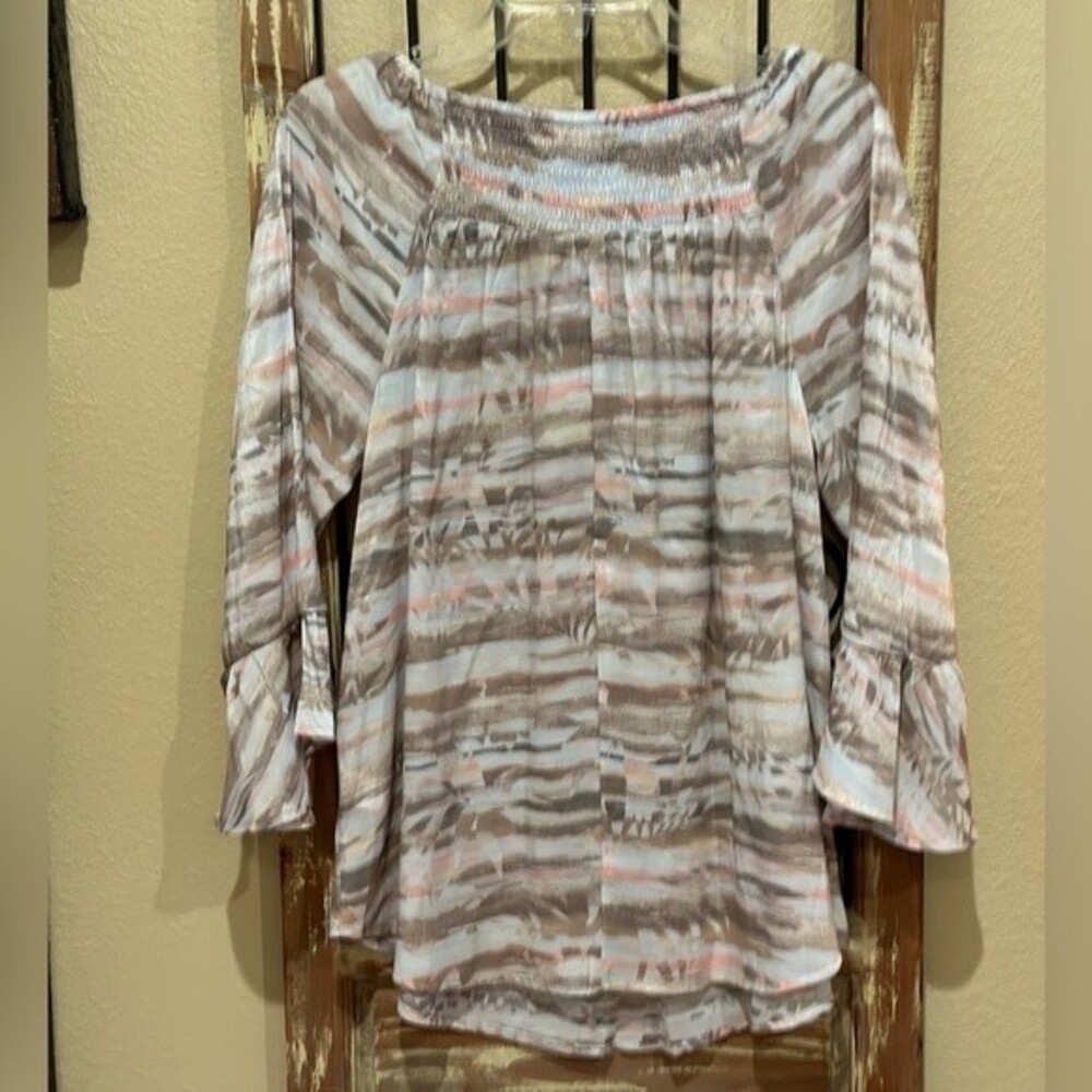 Ava & Grace top with heathering - Picture 3 of 5